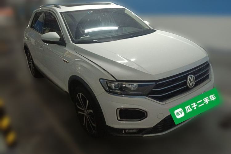 Used Volkswagen T-ROC 2020 280TSI DSG Two-Wheel Drive Comfort Version Front Right 45 Deg