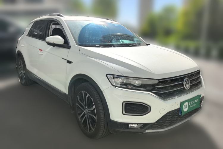 Used Volkswagen T-ROC 2020 280TSI DSG Two-Wheel Drive Comfort Version Front Right 45 Deg