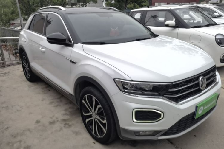 Used Volkswagen T-ROC 2020 280TSI DSG Two-Wheel Drive Comfort Version Front Right 45 Deg