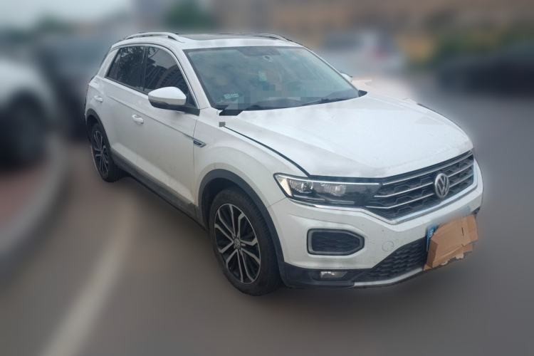 Used Volkswagen T-ROC 2020 280TSI DSG Two-Wheel Drive Comfort Version Front Right 45 Deg