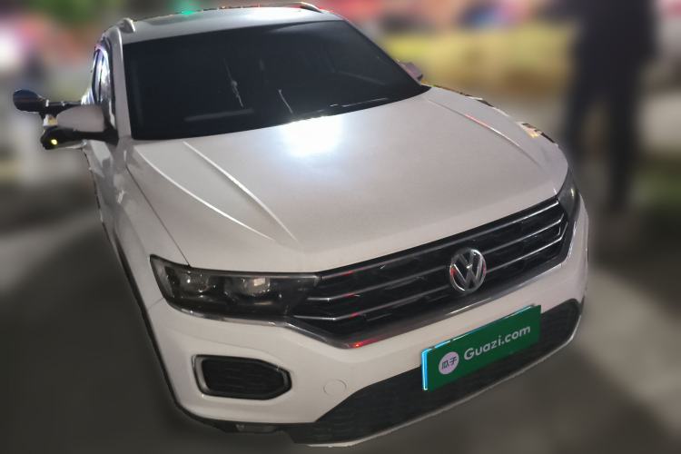 Used Volkswagen T-ROC 2020 230TSI DSG Two-Wheel Drive Advanced Version Front Right 45 Deg