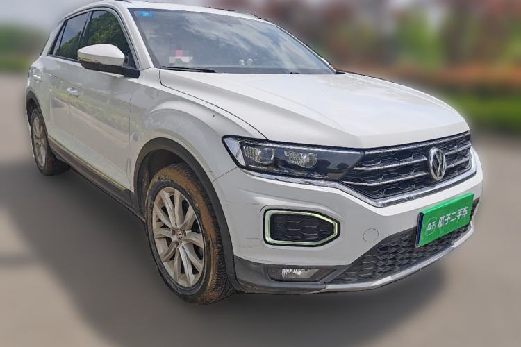 Used Volkswagen T-ROC 2020 280TSI DSG Two-Wheel Drive Advanced Version Front Right 45 Deg