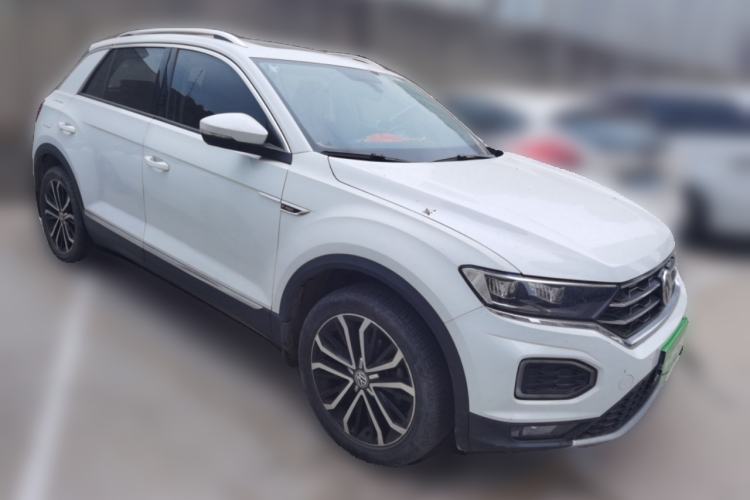Used Volkswagen T-ROC 2020 280TSI DSG Two-Wheel Drive Comfort Version Front Right 45 Deg