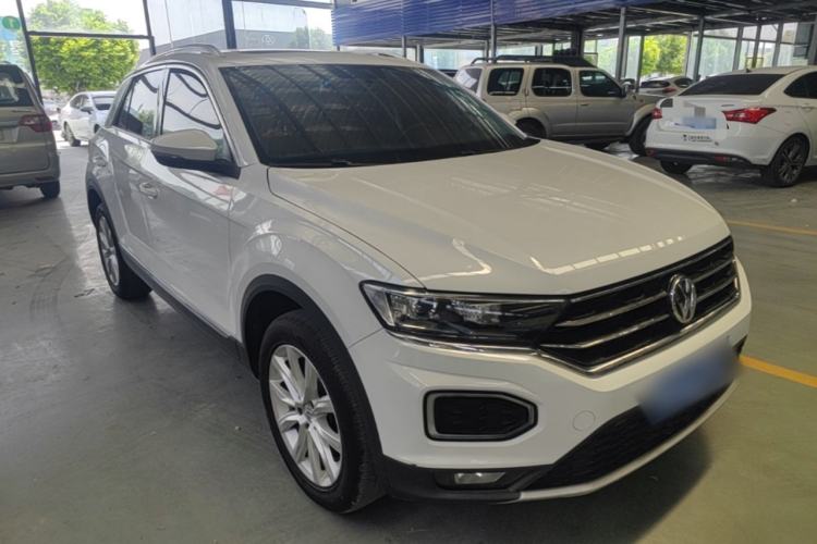 Used Volkswagen T-ROC 2020 230TSI DSG Two-Wheel Drive Advanced Version Front Right 45 Deg