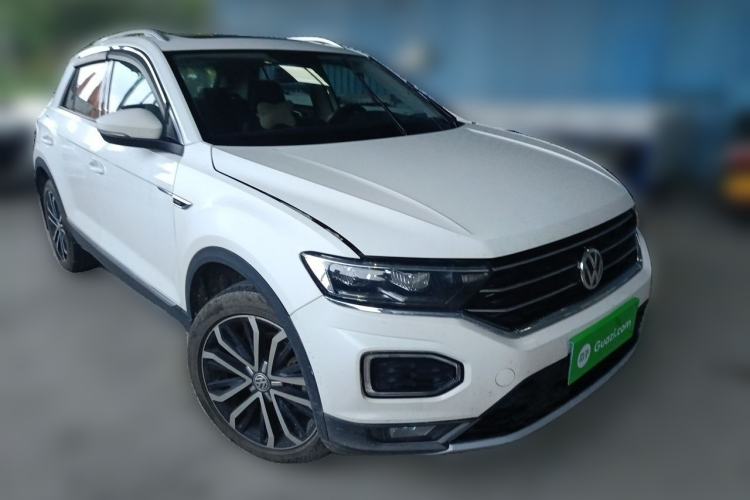 Used Volkswagen T-ROC 2020 280TSI DSG Two-Wheel Drive Comfort Version Front Right 45 Deg