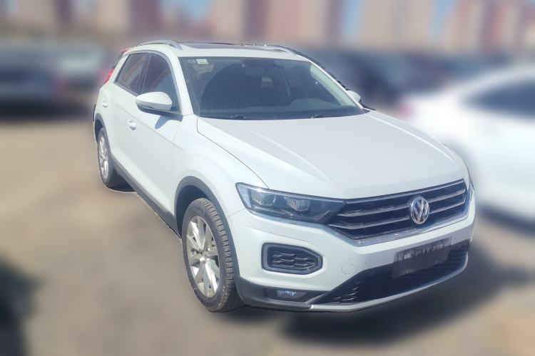 Used Volkswagen T-ROC 2020 280TSI DSG Two-Wheel-Drive Elite Version Front Right 45 Deg