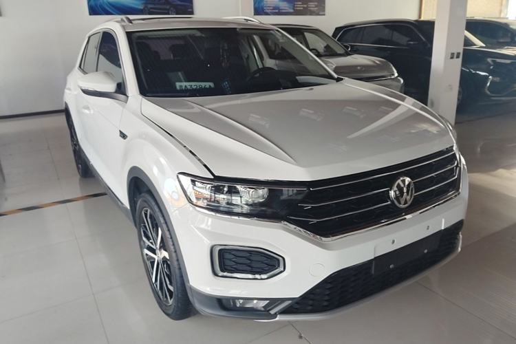 Used Volkswagen T-ROC 2020 280TSI DSG Two-Wheel Drive Comfort Version Front Right 45 Deg