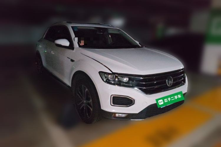 Used Volkswagen T-ROC 2020 280TSI DSG Two-Wheel Drive Comfort Version Front Right 45 Deg