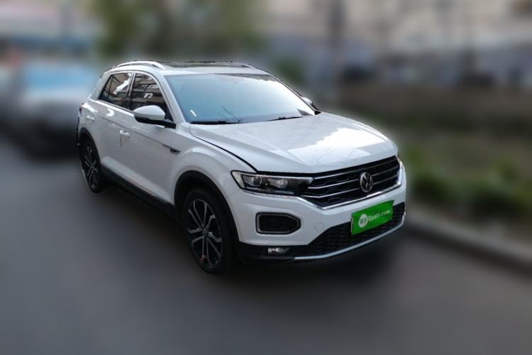 Used Volkswagen T-ROC 2020 280TSI DSG Two-Wheel Drive Comfort Version Front Right 45 Deg