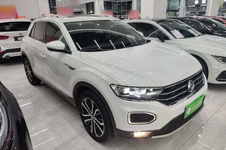 Used Volkswagen T-ROC 2020 280TSI DSG Two-Wheel Drive Comfort Version Front Right 45 Deg