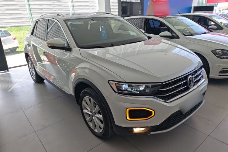 Used Volkswagen T-ROC 2020 280TSI DSG Two-Wheel-Drive Elite Version Front Right 45 Deg