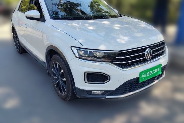 Used Volkswagen T-ROC 2020 280TSI DSG Two-Wheel-Drive Elite Version Front Right 45 Deg