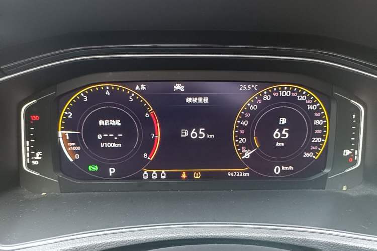 Used Volkswagen T-ROC 2020 280TSI DSG Two-Wheel Drive Comfort Version Instrument Cluster