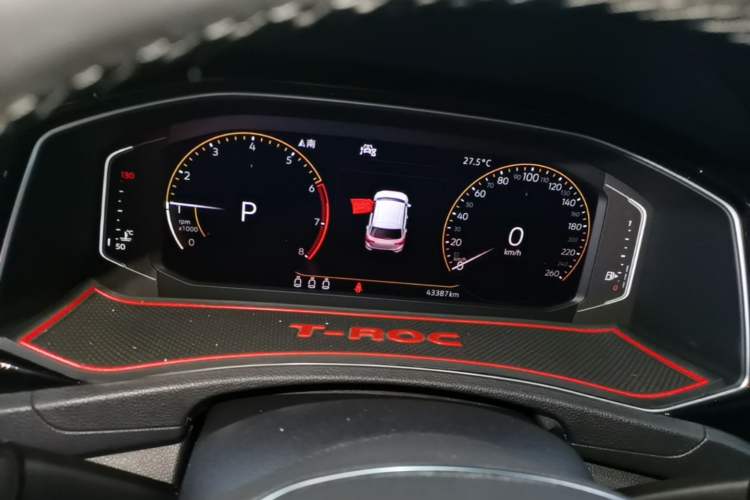 Used Volkswagen T-ROC 2020 280TSI DSG Two-Wheel Drive Comfort Version Instrument Cluster