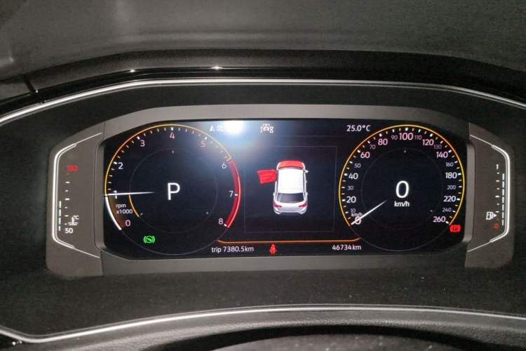 Used Volkswagen T-ROC 2020 280TSI DSG Two-Wheel Drive Comfort Version Instrument Cluster