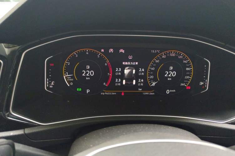 Used Volkswagen T-ROC 2020 280TSI DSG Two-Wheel Drive Comfort Version Instrument Cluster