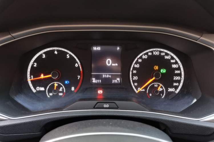 Used Volkswagen T-ROC 2020 230TSI DSG Two-Wheel Drive Advanced Version Instrument Cluster