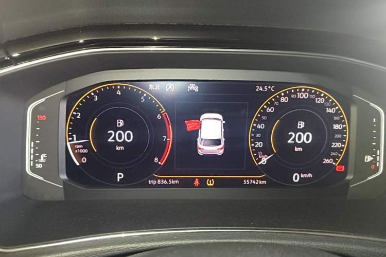 Used Volkswagen T-ROC 2020 280TSI DSG Two-Wheel Drive Comfort Version Instrument Cluster