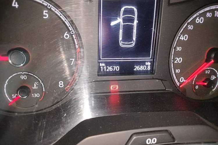 Used Volkswagen T-ROC 2020 230TSI DSG Two-Wheel Drive Advanced Version Odometer Close Up