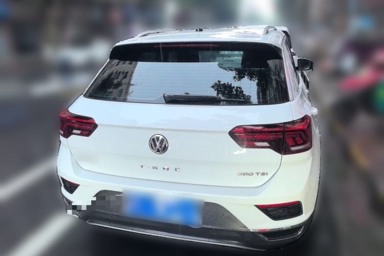 Used Volkswagen T-ROC 2020 280TSI DSG Two-Wheel Drive Comfort Version Rear