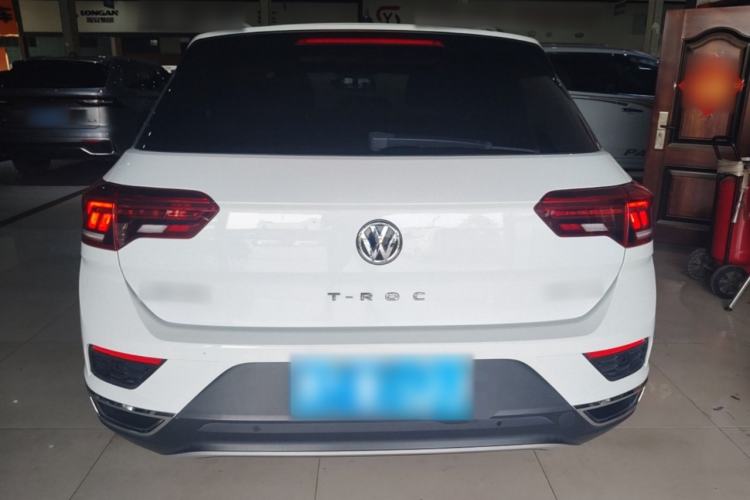 Used Volkswagen T-ROC 2020 280TSI DSG Two-Wheel Drive Comfort Version Rear