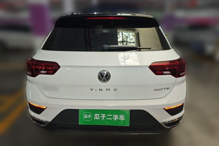 Used Volkswagen T-ROC 2020 280TSI DSG Two-Wheel Drive Comfort Version Rear