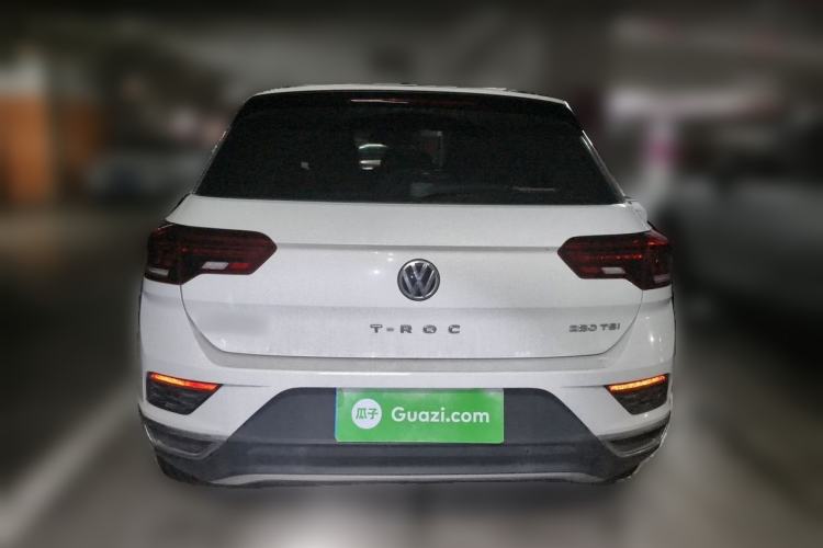 Used Volkswagen T-ROC 2020 280TSI DSG Two-Wheel Drive Comfort Version Rear