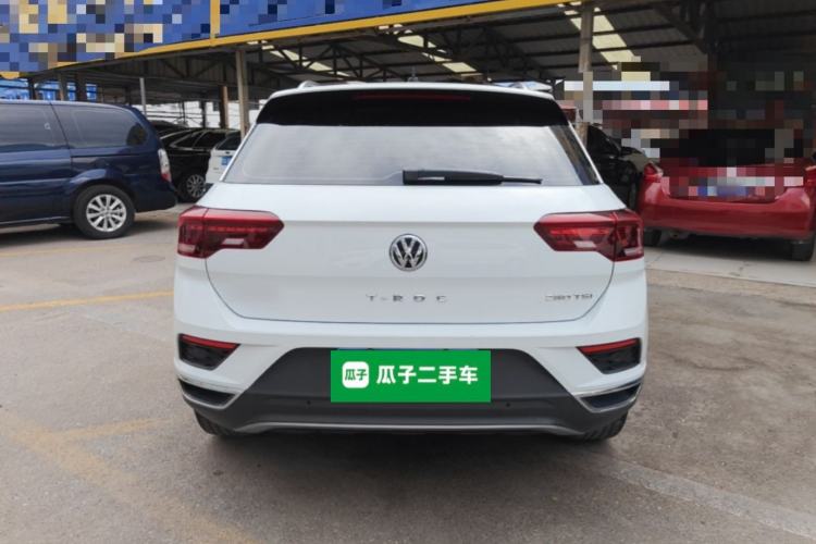 Used Volkswagen T-ROC 2020 280TSI DSG Two-Wheel Drive Comfort Version Rear
