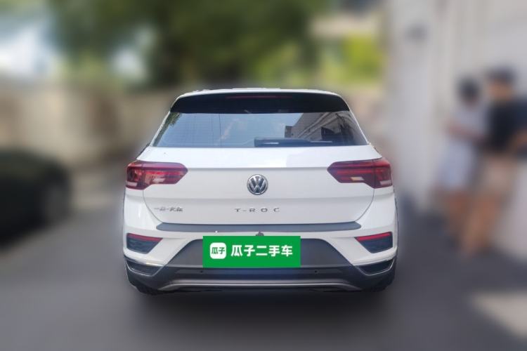 Used Volkswagen T-ROC 2020 230TSI DSG Two-Wheel Drive Advanced Version Rear