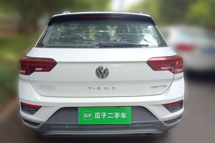 Used Volkswagen T-ROC 2020 280TSI DSG Two-Wheel Drive Advanced Version Rear