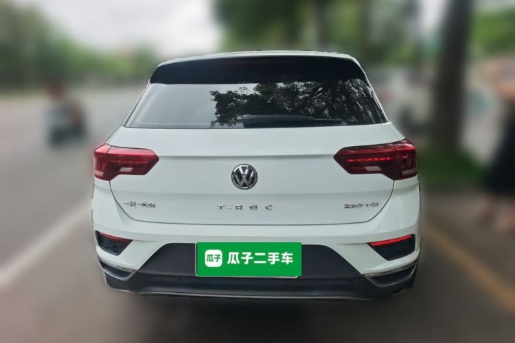 Used Volkswagen T-ROC 2020 230TSI DSG Two-Wheel Drive Advanced Version Rear