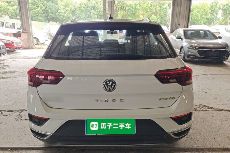 Used Volkswagen T-ROC 2020 230TSI DSG Two-Wheel Drive Advanced Version Rear