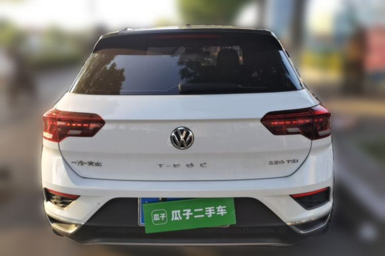 Used Volkswagen T-ROC 2020 230TSI DSG Two-Wheel Drive Advanced Version Rear