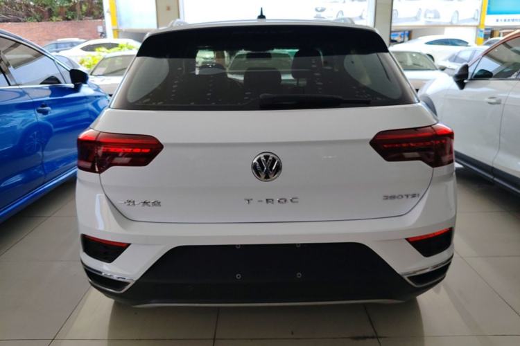 Used Volkswagen T-ROC 2020 280TSI DSG Two-Wheel Drive Comfort Version Rear