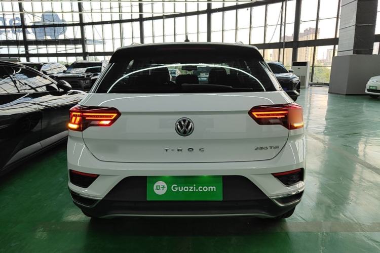 Used Volkswagen T-ROC 2020 280TSI DSG Two-Wheel Drive Comfort Version Rear