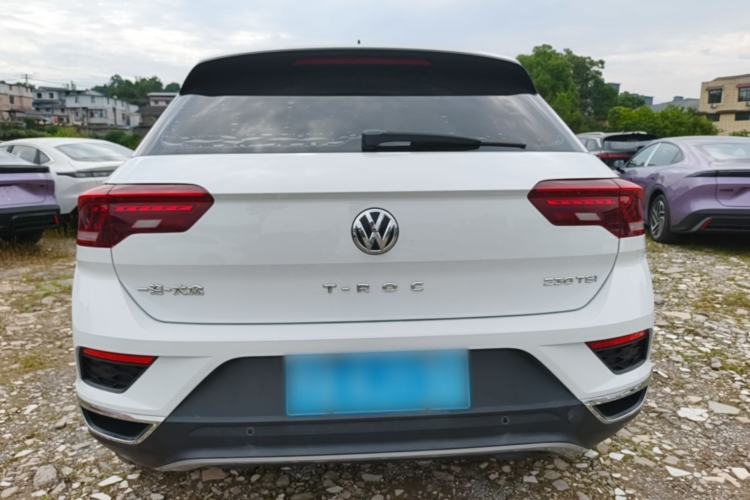 Used Volkswagen T-ROC 2020 230TSI DSG Two-Wheel Drive Advanced Version Rear