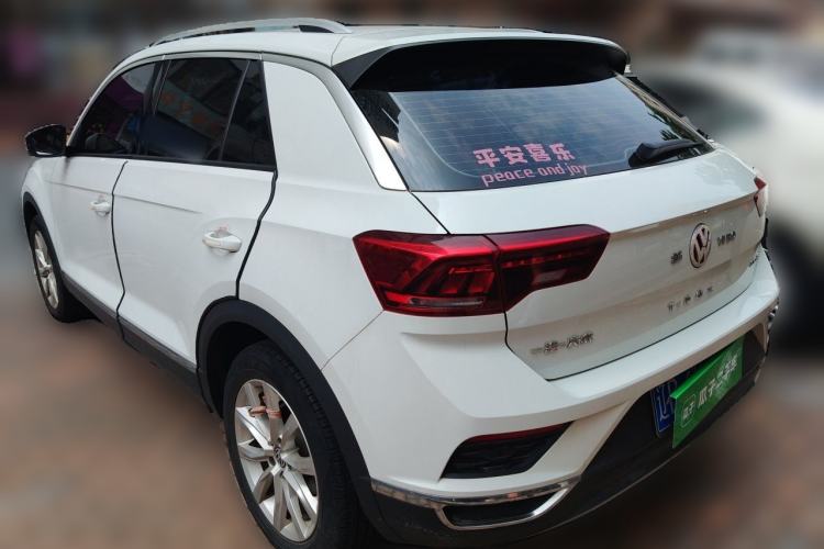 Used Volkswagen T-ROC 2020 230TSI DSG Two-Wheel Drive Advanced Version Rear Left 45 Deg