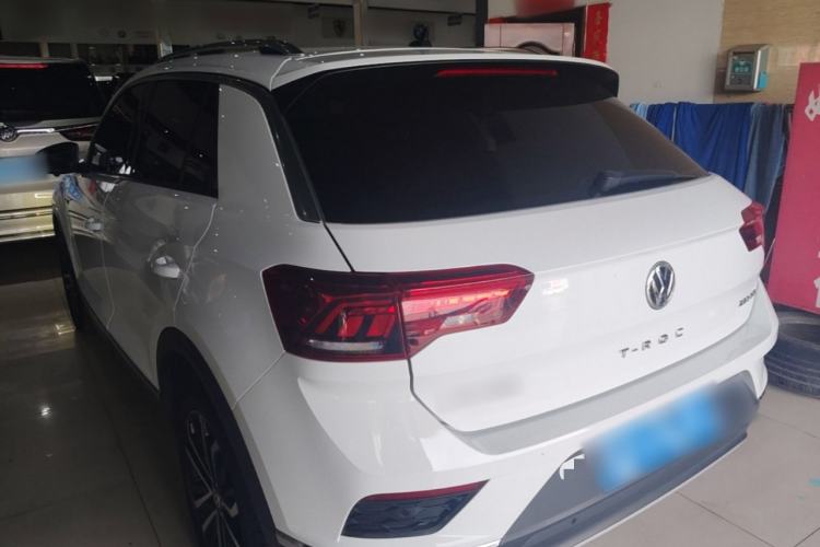 Used Volkswagen T-ROC 2020 280TSI DSG Two-Wheel Drive Comfort Version Rear Left 45 Deg