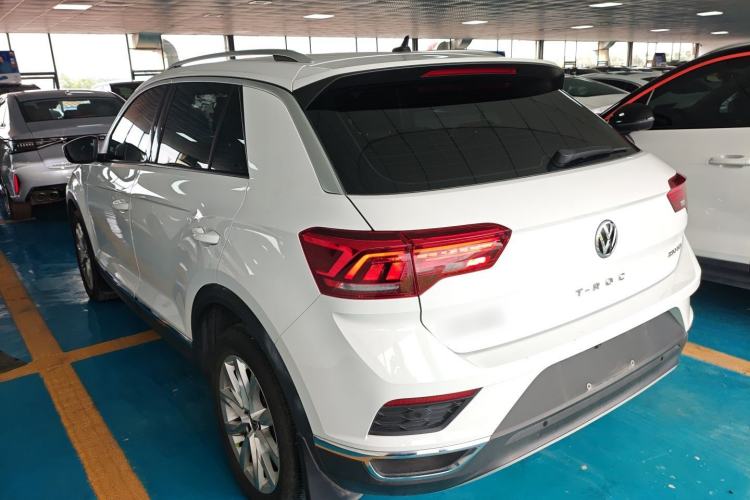 Used Volkswagen T-ROC 2020 230TSI DSG Two-Wheel Drive Advanced Version Rear Left 45 Deg