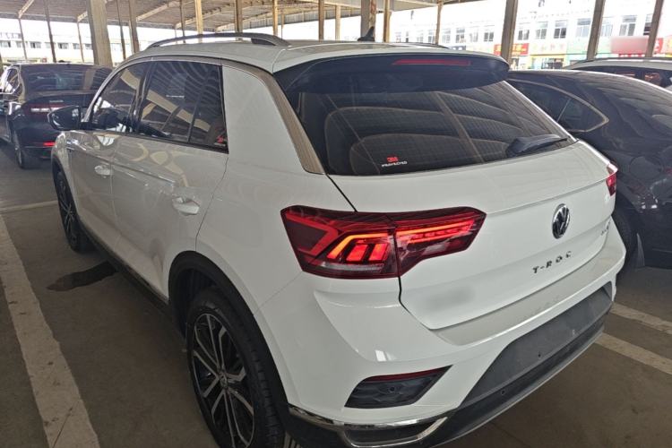 Used Volkswagen T-ROC 2020 280TSI DSG Two-Wheel Drive Comfort Version Rear Left 45 Deg