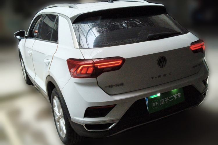 Used Volkswagen T-ROC 2020 230TSI DSG Two-Wheel Drive Advanced Version Rear Left 45 Deg