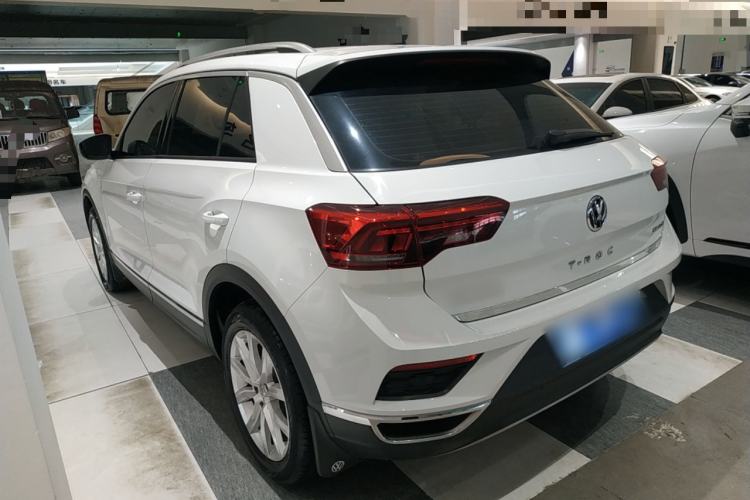 Used Volkswagen T-ROC 2020 230TSI DSG Two-Wheel Drive Advanced Version Rear Left 45 Deg