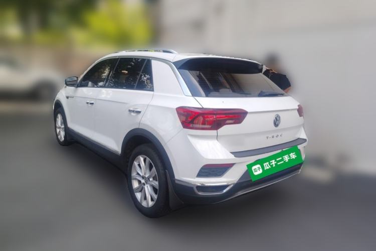 Used Volkswagen T-ROC 2020 230TSI DSG Two-Wheel Drive Advanced Version Rear Left 45 Deg