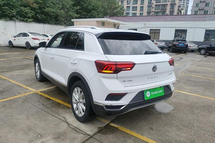 Used Volkswagen T-ROC 2020 230TSI DSG Two-Wheel Drive Advanced Version Rear Left 45 Deg
