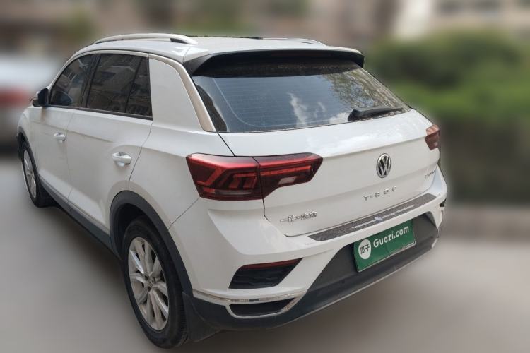 Used Volkswagen T-ROC 2020 230TSI DSG Two-Wheel Drive Advanced Version Rear Left 45 Deg
