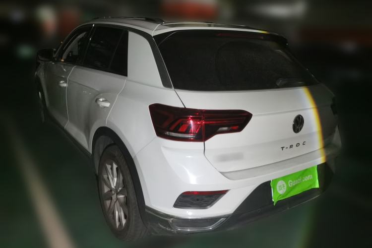 Used Volkswagen T-ROC 2020 280TSI DSG Two-Wheel Drive Advanced Version Rear Left 45 Deg