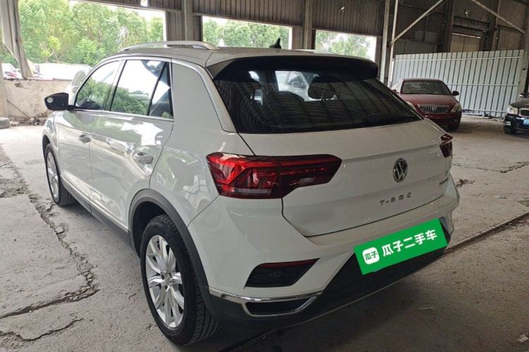 Used Volkswagen T-ROC 2020 230TSI DSG Two-Wheel Drive Advanced Version Rear Left 45 Deg