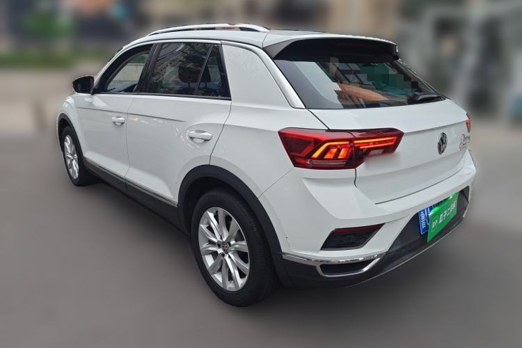 Used Volkswagen T-ROC 2020 280TSI DSG Two-Wheel Drive Advanced Version Rear Left 45 Deg