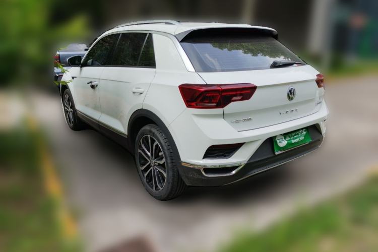 Used Volkswagen T-ROC 2020 280TSI DSG Two-Wheel Drive Comfort Version Rear Left 45 Deg