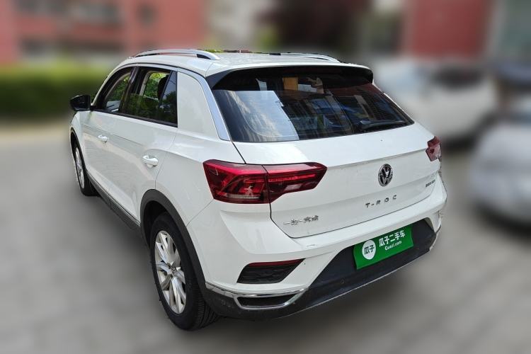 Used Volkswagen T-ROC 2020 230TSI DSG Two-Wheel Drive Advanced Version Rear Left 45 Deg